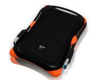 Dysk zewnetrzny Silicon Power ARMOR A30 1TB USB 3.0 BLACK / PANCERNY / wstrzasoodporny SP010TBPHDA30S3K - 349906 - zdjęcie 3